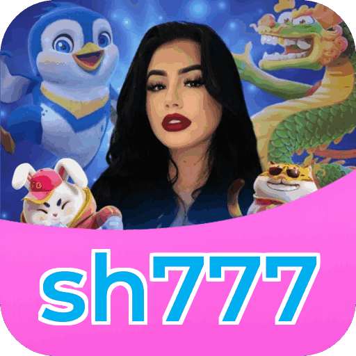 Interface do aplicativo sh777 mostrando jogos disponíveis no iOS e Android
